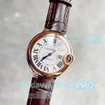 Best Replica Cartier Ballon Bleu Citizen Watches Brown Leather Strap